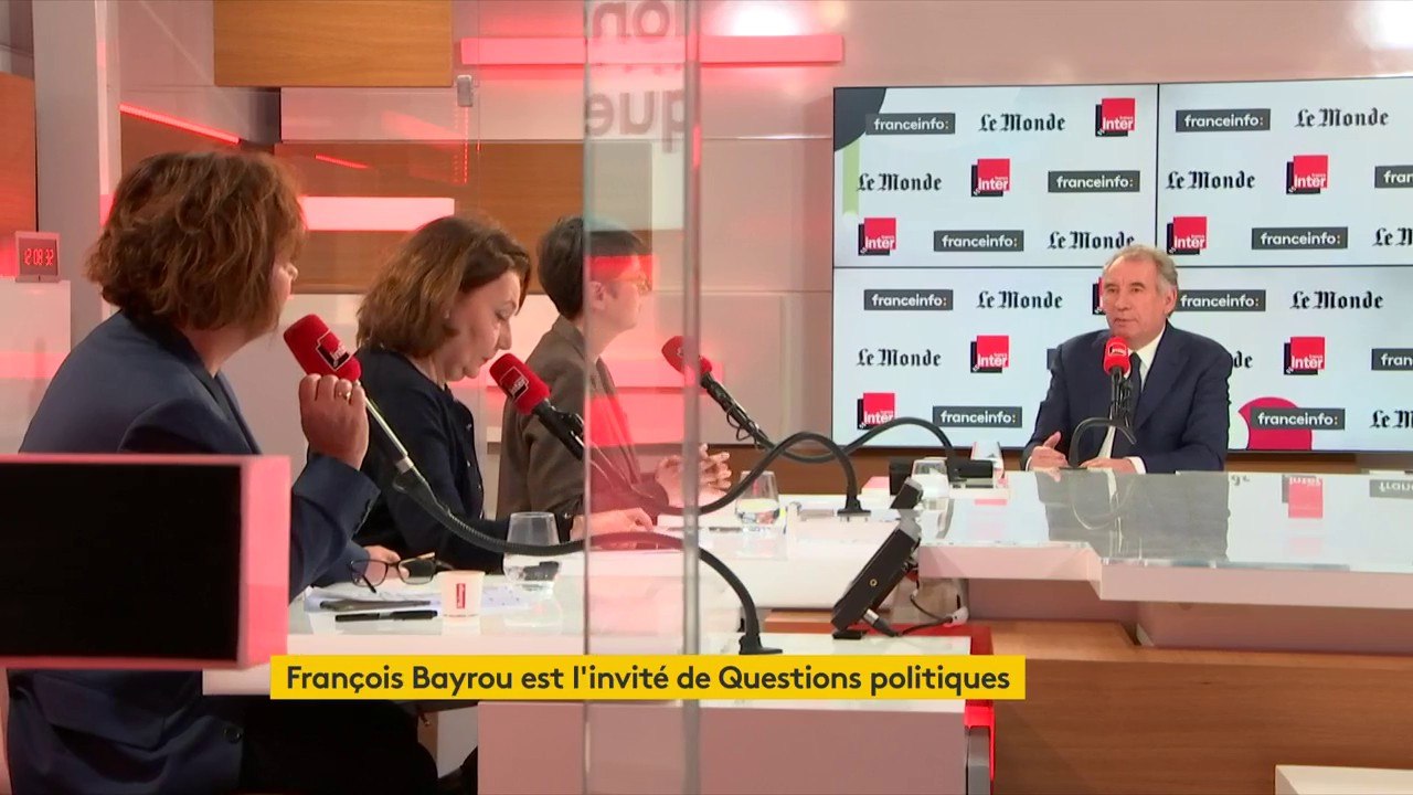 François Bayrou : "Un pays qui va bien est un pays qui se réunit pour trouver des réponses à ses questions. La France ne cesse de se diviser, sans trouver de réponses à ses questions."