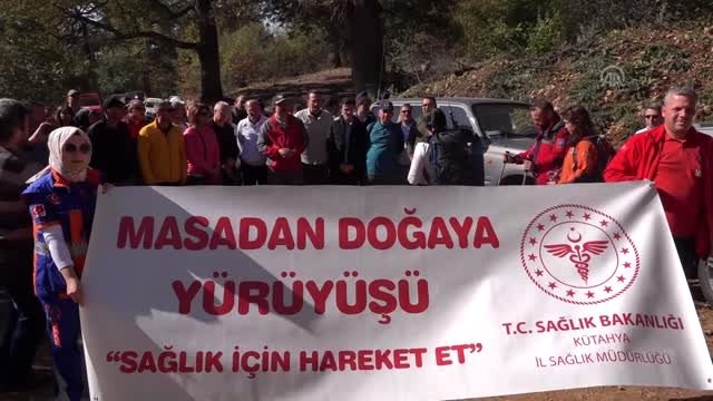 Domaniç Dağları'nda doğa yürüyüşü