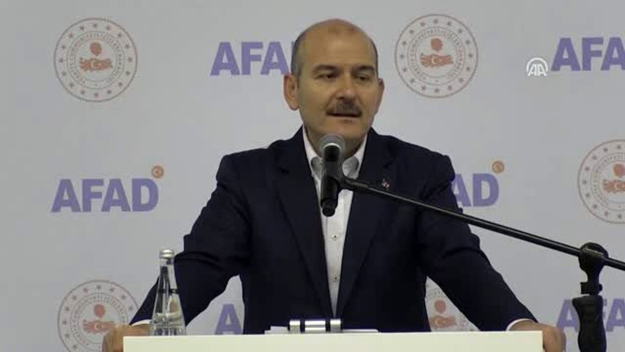 İçişleri Bakanı Soylu: "Arama kurtarma timleri AFAD ile koordineli bir şekilde oluşturulacak"