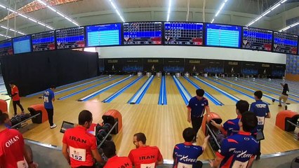 Team of 5 Men Block 1 - Lanes 33-40 - 25th Asian Tenpin Bowling Championships 2019