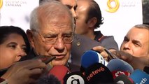 Borrell condena la violencia en Barcelona y agradece el trabajo policial