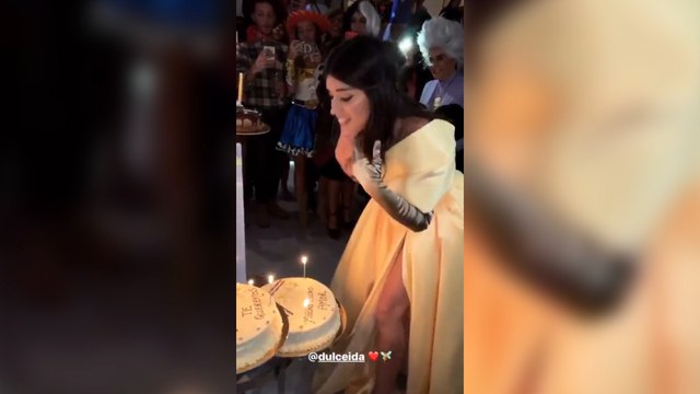 Fiesta de disfraces Disney por el cumpleaños de Dulceida