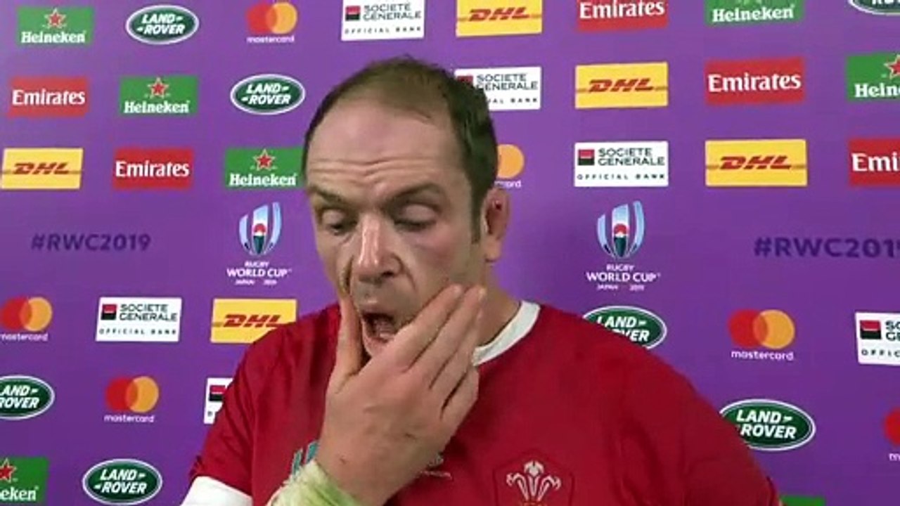 Alun Wyn Jones interview after Wales' defeat to South Africa