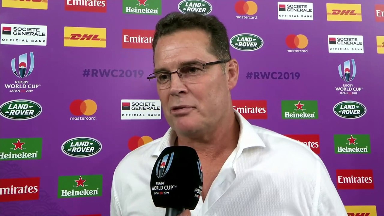 Rassie Erasmus interview after South Africa defeat Wales