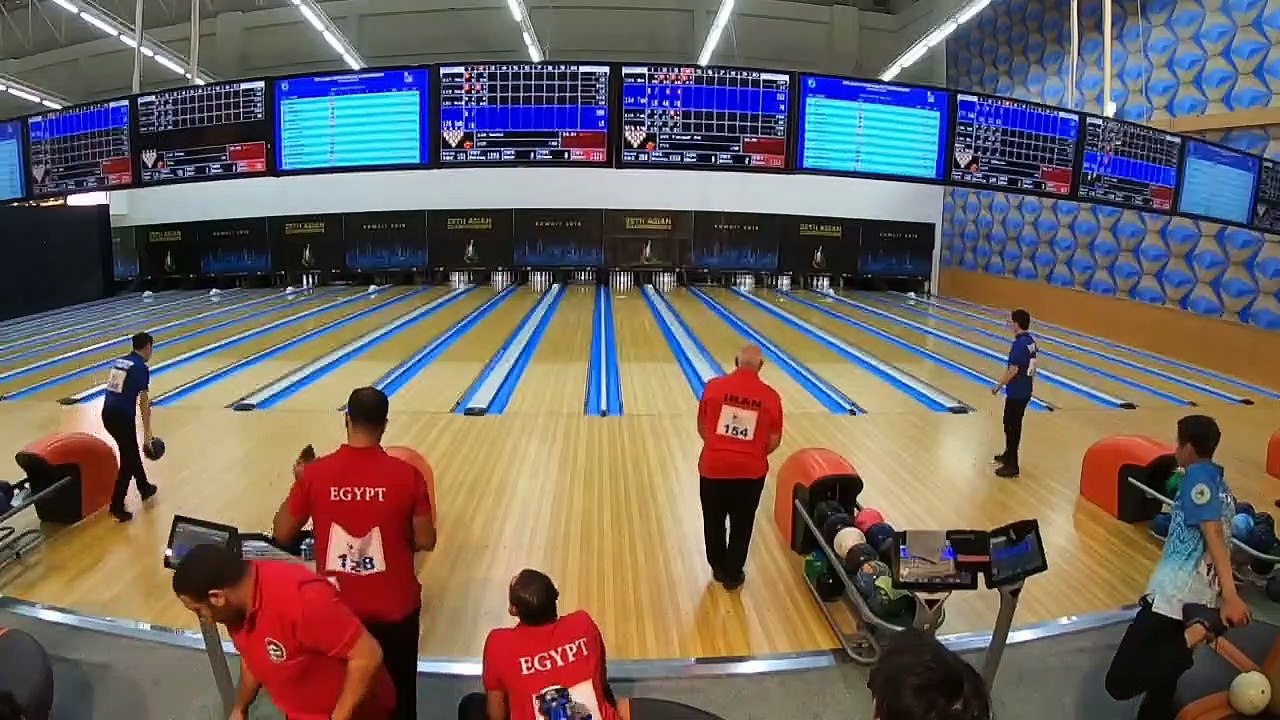 Team of 5 Men Block 1 - Lanes 41-48 - 25th Asian Tenpin Bowling Championships 2019