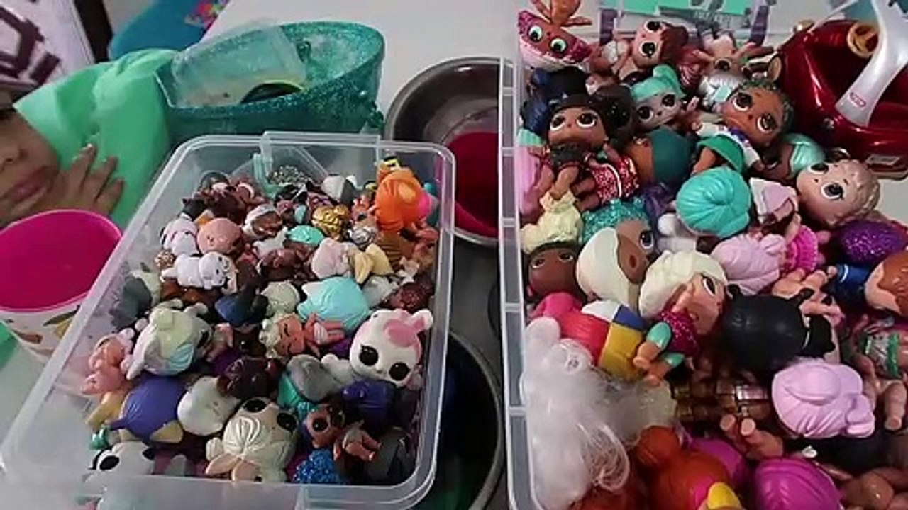 ÇÖPLÜK SLİME SETİ LOL SÜRPRİZ SLAYM SETİ HAZIRLADIM L.O.L. SURPİSE SLIME SET! Bidünya Oyuncak 