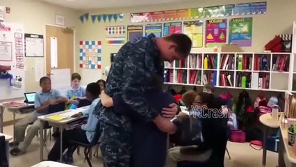 Detik-detik Seorang Anak Bertemu Ayahnya Setelah Sekian Lama!! BAPER BANGET