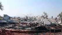 AA, terör örgütü DEAŞ elebaşı Ebubekir el-Bağdadi'nin öldürüldüğü iddia edilen yeri görüntüledi.