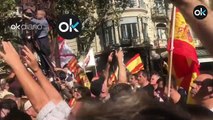 Manifestación constitucionalista en Barcelona