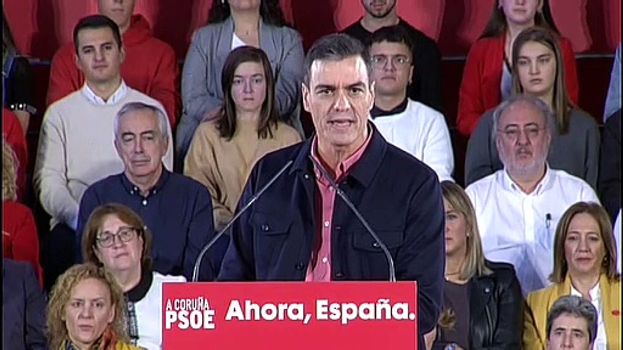 Sánchez apela al voto de los indecisos y asegura que formará gobierno en diciembre