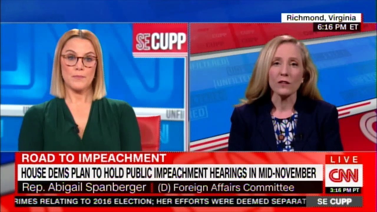 House DEMS plan to hold public impeachment hearing in Mid-November. #News #CNN #SECupp @secupp