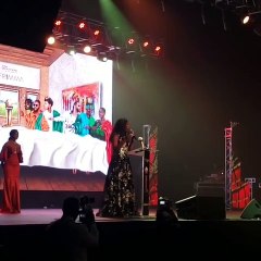 Les mots de Konnie Touré qui a réceptionné le prix de DJ Arafat aux AFRIMMA