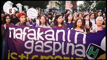 Kadınlar Kadıköy'de 'Kadın düşmanı yargı paketine hayır' dedi