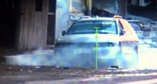 Terör örgütü PKK'nın bomba yerleştirerek tuzakladığı araç imha edildi