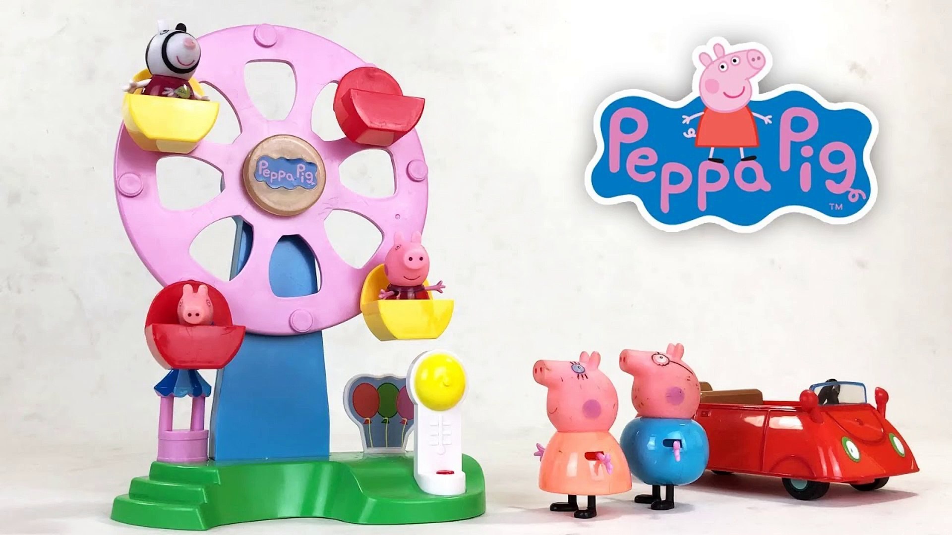 Peppa best sale toy box