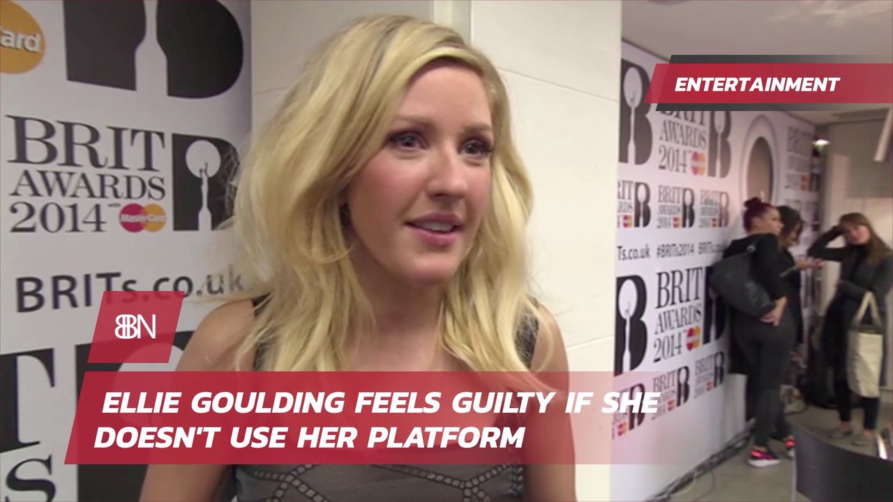 Ellie Goulding Wants To Create Change