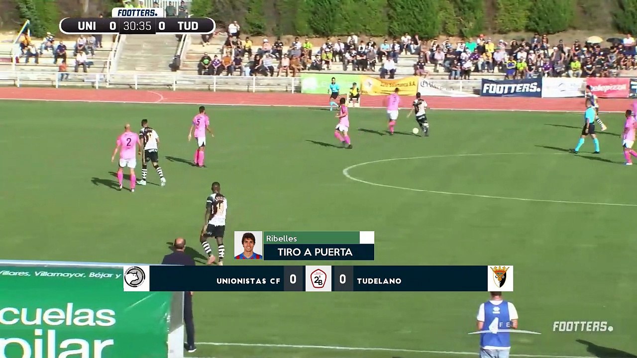 Resumen partido entre Unionistas CF y Tudelano Jornada 8 Segunda División B