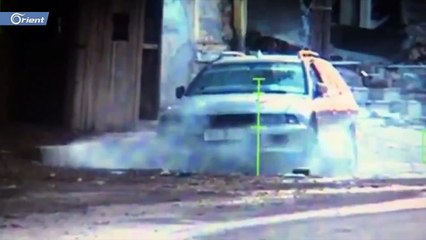 تدمير سيارة مفخخة لقسد في مدينة تل أبيض