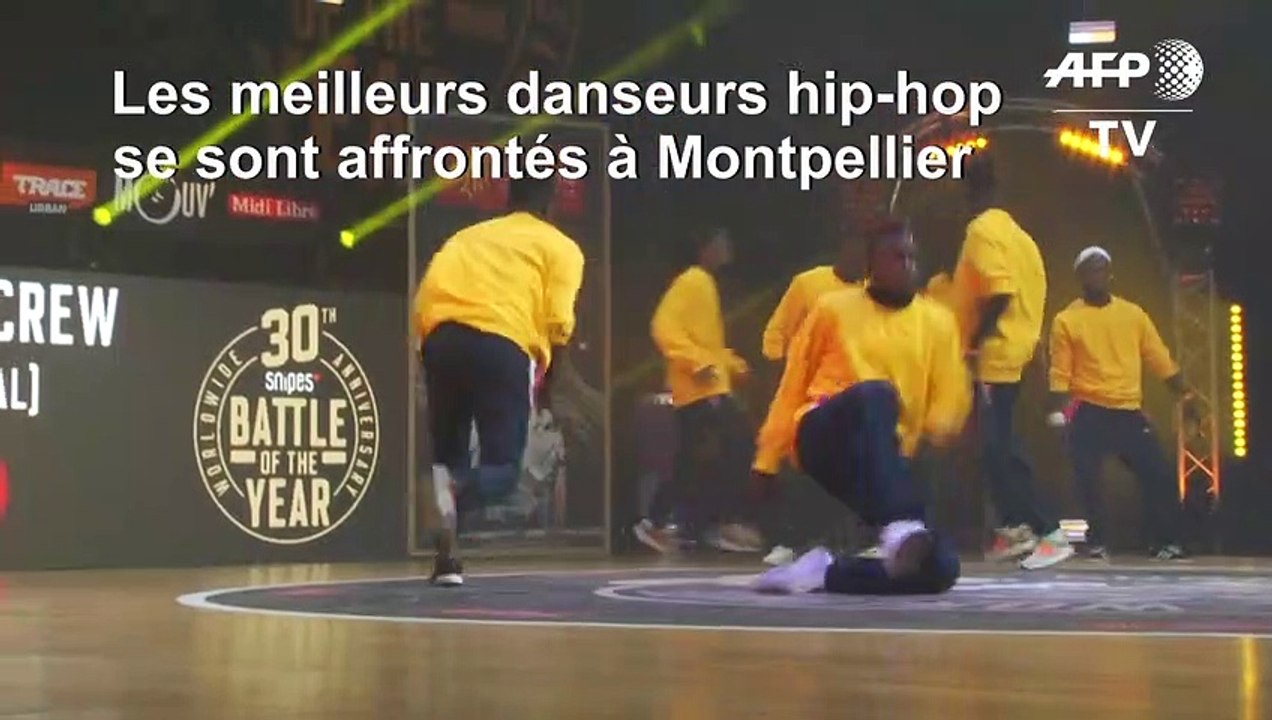 LES MEILLEURS DANSEURS HIP-HOP S'AFFRONTENT A MONTPELLIER