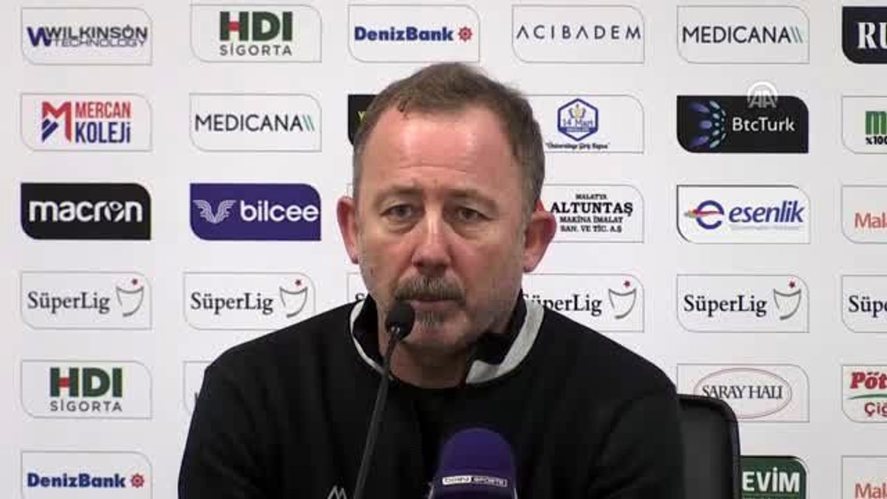 BtcTurk Yeni Malatyaspor-İstikbal Mobilya Kayserispor maçının ardından - Sergen Yalçın