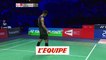Chen Long s'impose chez les hommes - Badminton - Int. de France