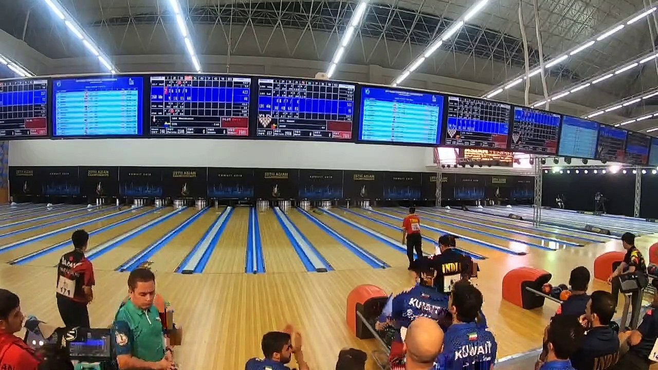 Team of 5 Men Block 1 - Lanes 11-18 - 25th Asian Tenpin Bowling Championships 2019