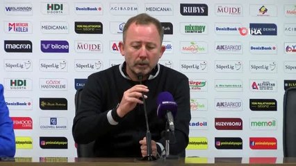 Sergen Yalçın: "Kazandığımız için çok mutluyuz"