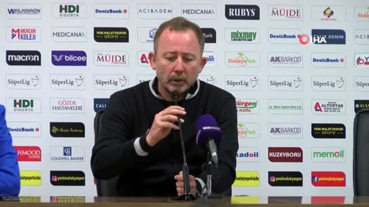 Sergen Yalçın: "Kazandığımız için çok mutluyuz"