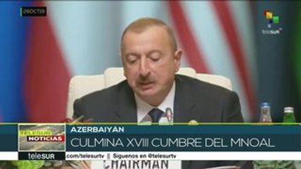 Concluye la 18ª Cumbre del MNOAL