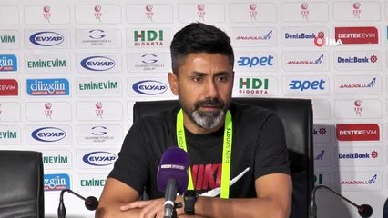 BB Erzurumspor - Hatayspor maçının ardından