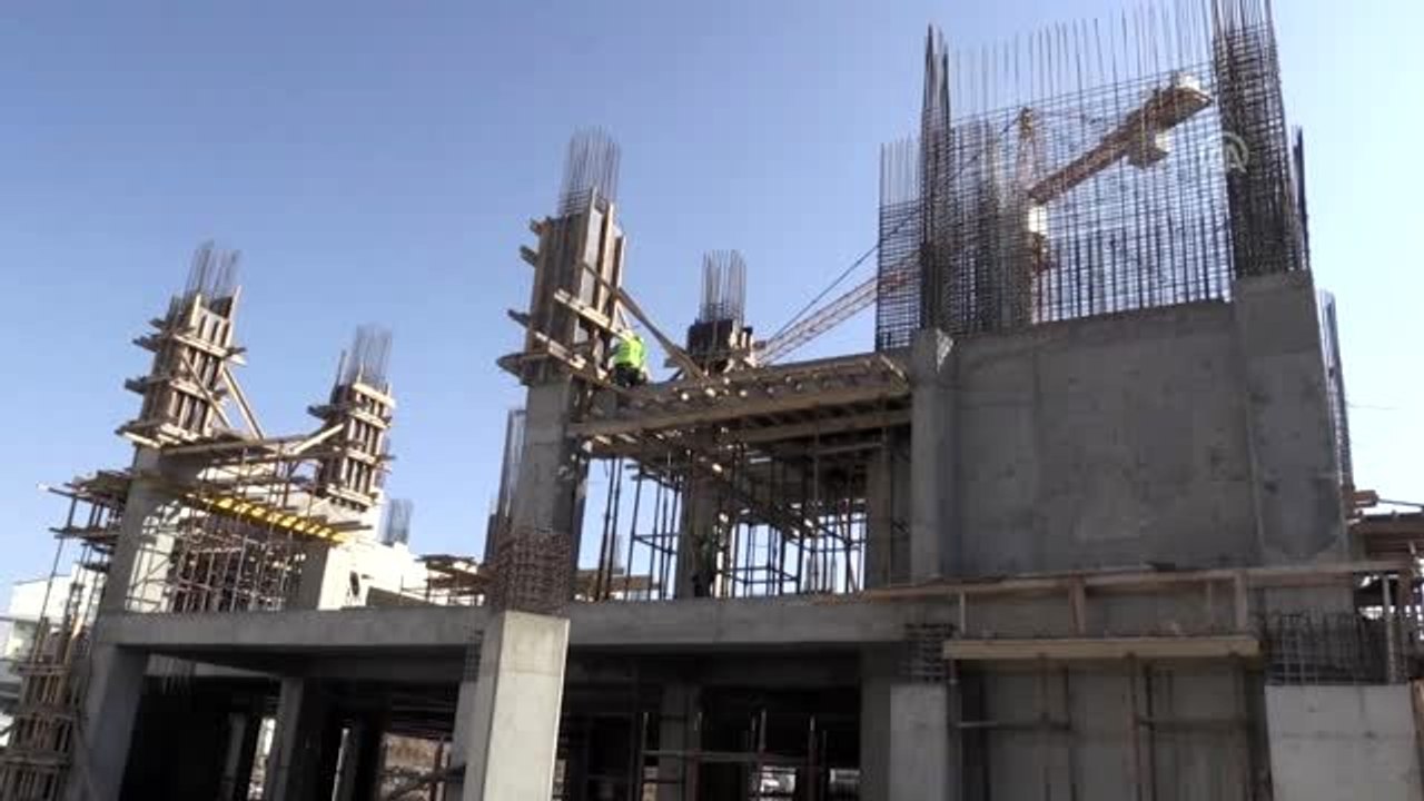 Sultan Alparslan Külliyesi'nde çalışmalar sürüyor