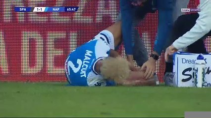 Touché au genou, Malcuit quitte le terrain en larmes