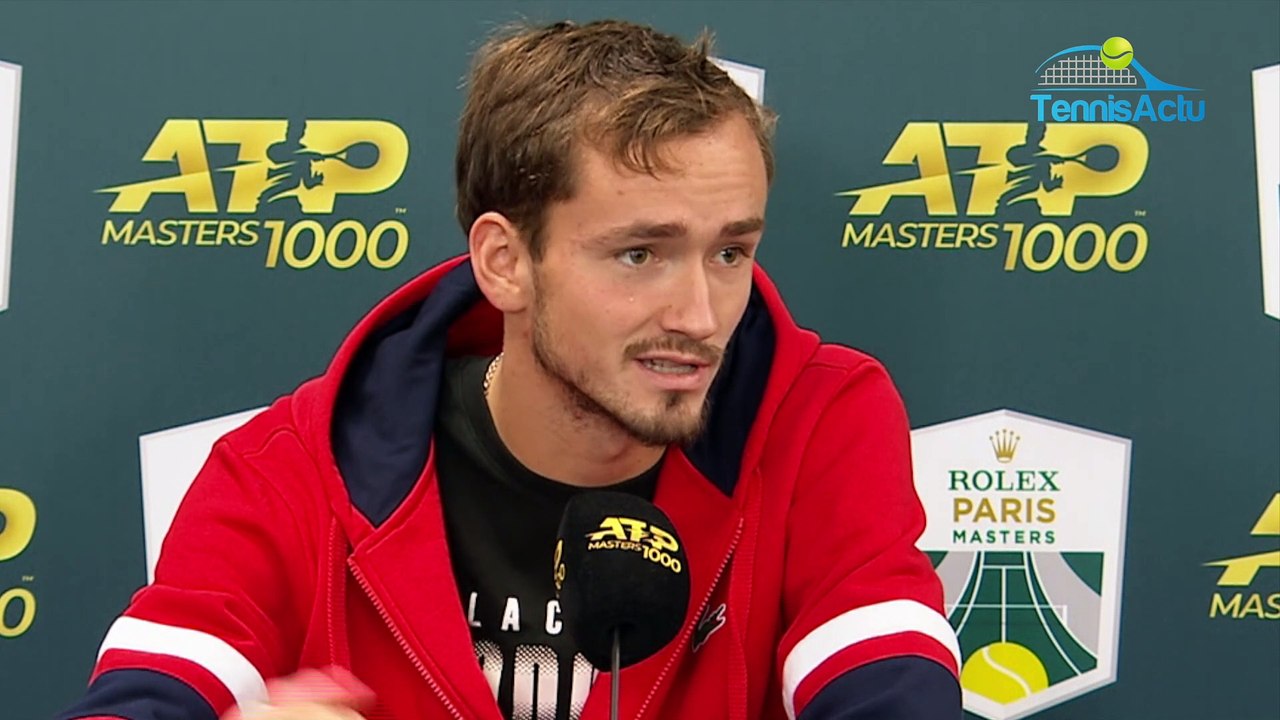 Rolex Paris Masters 2019 - Daniil Medvedev a un rêve : "Gagner le Masters de Londres !"