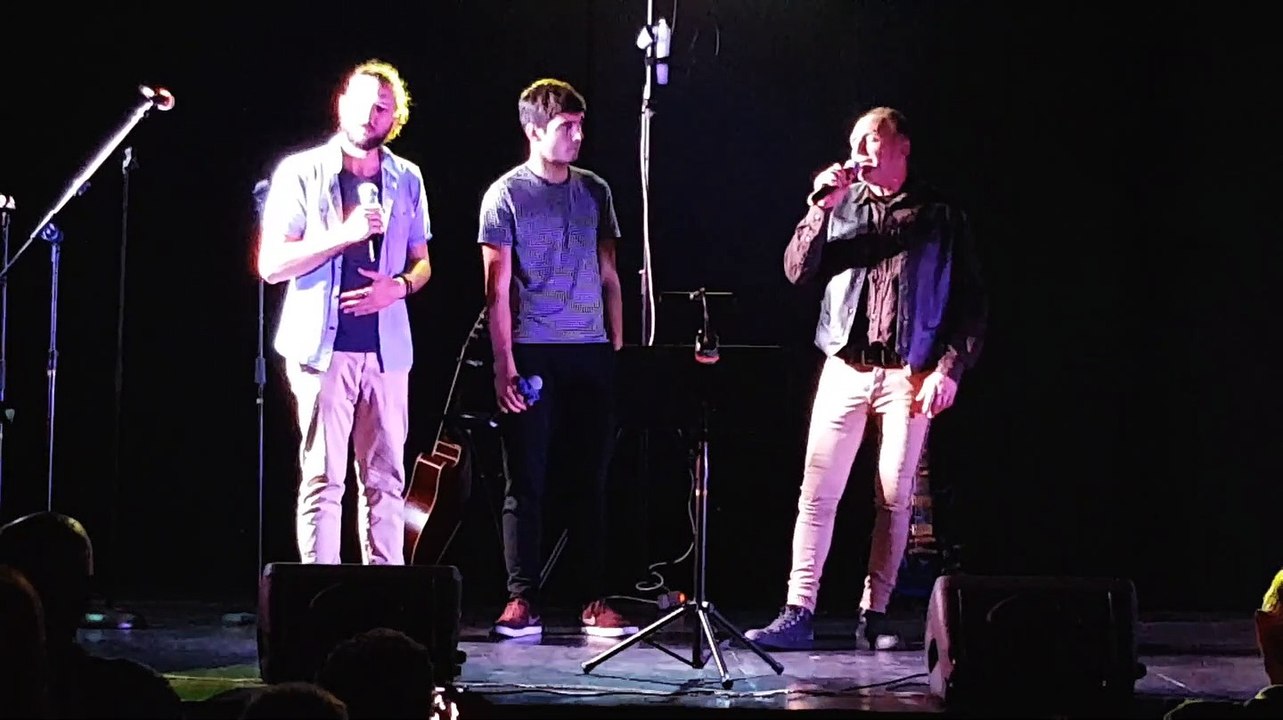 Thau Voice Académie : Matt, Xavier et Patrick  interprètent "Sang pour sang" de Johnny Halliday