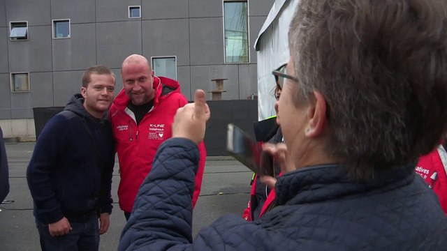 Transat Jacques Vabre Normandie Le Havre2019 : INTERVIEW - François Damiens INITIATIVES COEUR