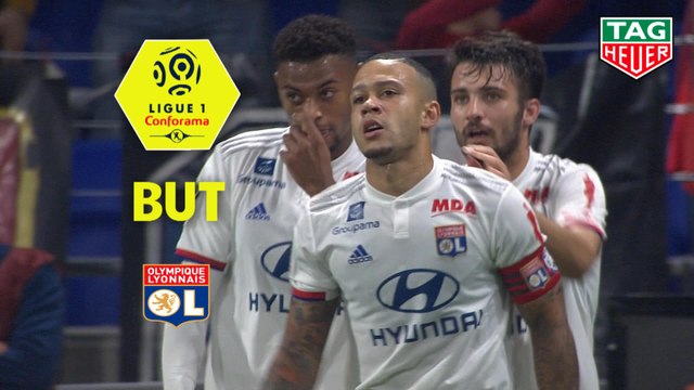 But Memphis DEPAY (28ème) / Olympique Lyonnais - FC Metz - (2-0) - (OL-FCM) / 2019-20