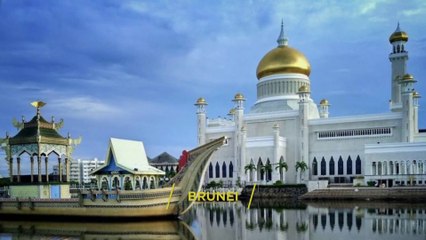 "BRUNEI" Top 50 Tourist Places | Brunei Tourism