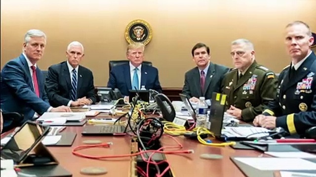 Tod von al-Bagdadi: Trump im Weißen Haus live dabei