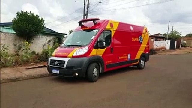 Idosa sofre queda e é socorrida pelo Siate no Bairro Santo Onofre