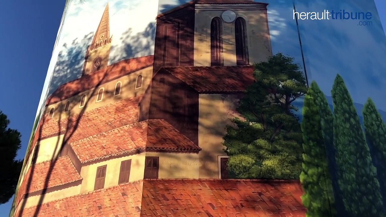 SAINT THIBERY - Clôture des travaux de réhabilitation du château d’eau