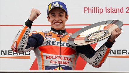 Márquez triunfa en el Gran Premio de Australia de MotoGP
