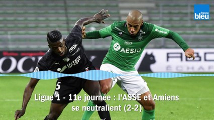Ligue 1 - 11e journée : les Verts s'imposent face à Amiens