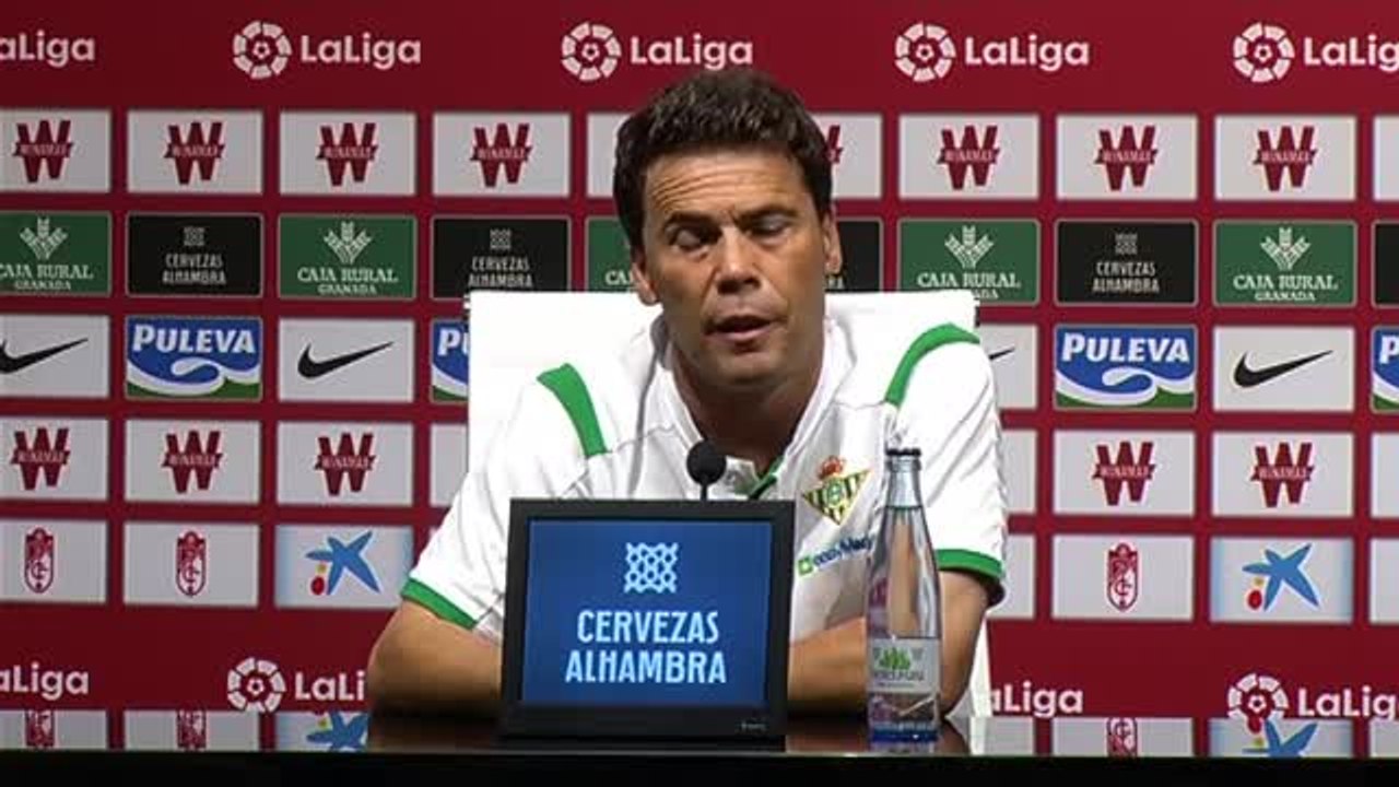 Rubi no cree que haya sido su último partido al frente del Betis