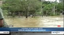 Simpang Elak Lhokseumawe Terendam Banjir