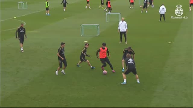 El Real Madrid se ejercita de cara al choque liguero contra el Leganés