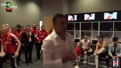 Abdullah Avcı'nın soyunma odasında yaptığı konuşma