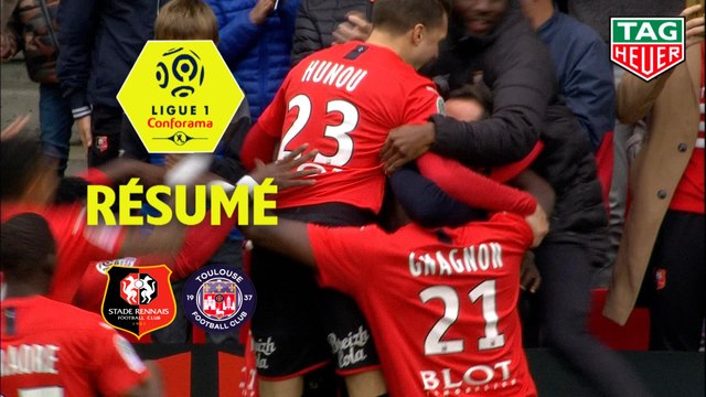 Stade Rennais FC - Toulouse FC (3-2) - Résumé - (SRFC-TFC) / 2019-20