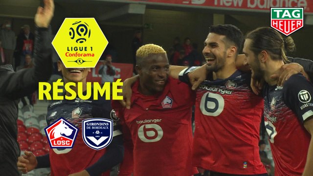 LOSC - Girondins de Bordeaux (3-0) - Résumé - (LOSC-GdB) / 2019-20