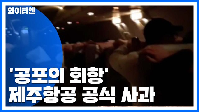 '공포의 회항'... 종합대책 마련 공식 사과 / YTN