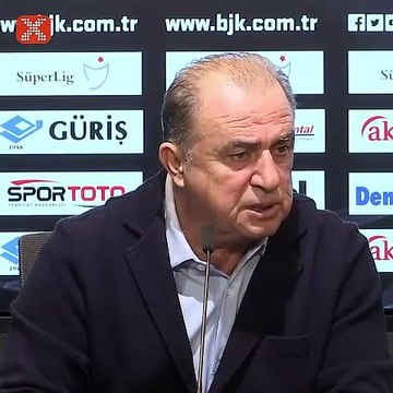 Fatih Terim: Hiç pes etmedik, koca Beşiktaş'a yenildik